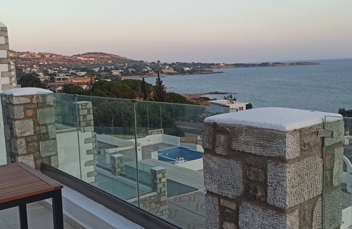 Prassonissi Villa | Stunning stone built villa for up to 8 people with private pool