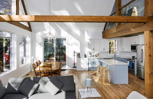 Dysart et al Cottage | Stunning views and deep clean waters of Tedious Lake