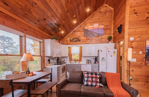 Wears Valley House | Stunning Views, King Bed, outdoor swing bed, Hot Tub, 5 minutes to the GSMNP!