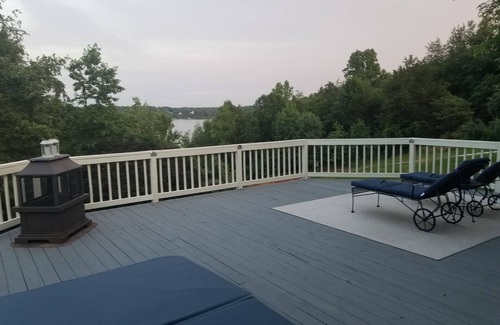 Estill Springs House | Stunning Views with a private dock and hot tub. Great for getting together!