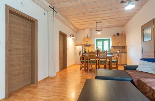 Veseli nad Luznici House | Stunning villa for 6 guests with WIFI, TV, terrace and parking
