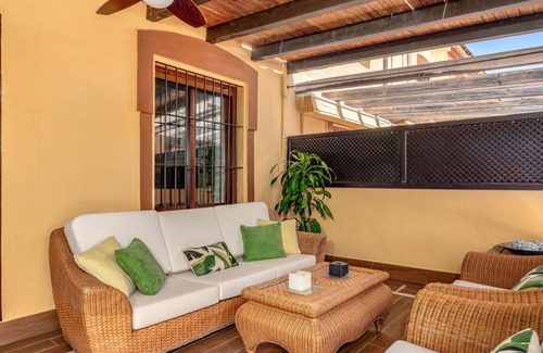 Marina de Casares House | Stunning villa for 6 people with A/C, pool, WIFI, TV, terrace, pets allowed and parking