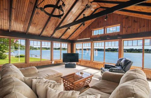 South Yarmouth House | Stunning Waterfront Home w Private Dock