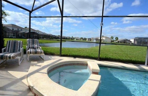 Cumbrian Lakes House | Stunning Waterview Pool Home: Gated, 4BR, Outdoor Spa, Games Room, Free WiFi!