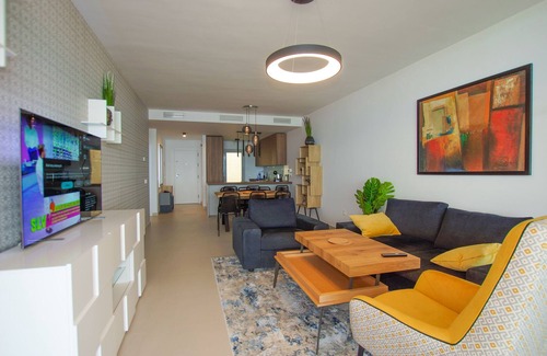 Benalmadena Apartment | STUPA HILLS 2bed with sea view , spa , indoor pool