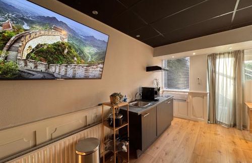 Bad Nieuweschans Apartment | Stylisch Apartments Schanskerhof all with private kitchens - TV all Country - INDOOR SAUNA - NEXT TO THERMEN BAD NIEUWESCHANS