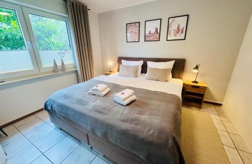 Lubbecke Apartment | Stylisches modernes Apartment, Sauna und Wellness Top Lage