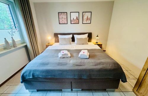 Lubbecke Apartment | Stylisches modernes Apartment, Sauna und Wellness Top Lage