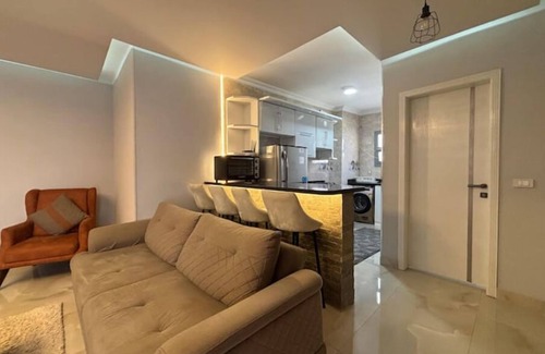 Warraq al Arab Apartment | Stylish 1BDR Studio, Garden Views, 24/7 Security
