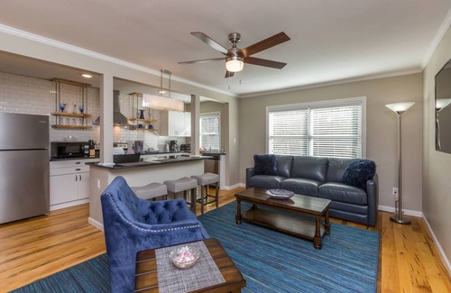Winston - Salem Apartment | Stylish 1BR Apt w/KING Bed in Central Location