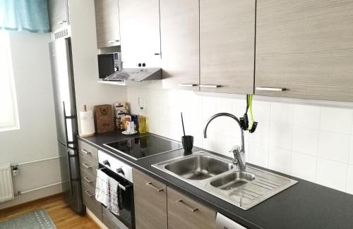 Kuopio Apartment | Stylish 1BR Home Private Parking Sauna