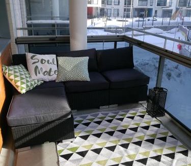 Kuopio Apartment | Stylish 1BR Home Private Parking Sauna