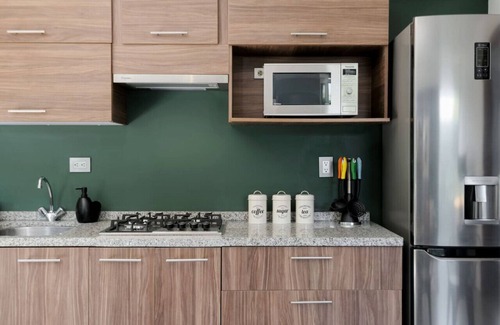 Cuauhtemoc Apartment | Stylish 2-Bdr Haven with Relaxing Balcony