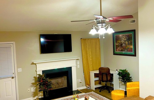 Greenville House | Stylish 2BR Townhome , Pet-Friendly, Parking, Near ECU!