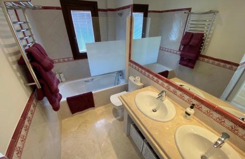 Casares House | Stylish 3 bed house 2 bathrooms, with patio, roof terrace and communal pool 5 minutes away from the beautiful Spanish white village of Casares Pueblo and only 20 mins from the sea