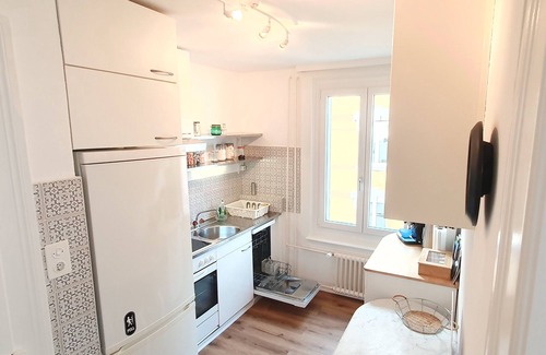 St. Gallen Apartment | Stylish 4-room apartment suite in Gertrud Schlössli, central, quiet, stylish