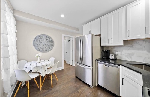 Kimball Apartment | Stylish 4BR/2BA Apartment with Office, Deck, Grill, and 2GB WiFi in Chicago!