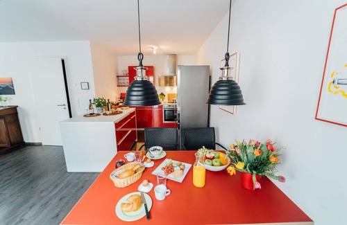 Deidesheim Apartment | Stylish 60m2 apartment with garden & parking space in the heart of Deidesheim