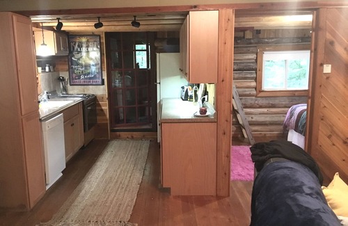 Sagle Cabin | Stylish Cabin in 12 Acres of Private Forest