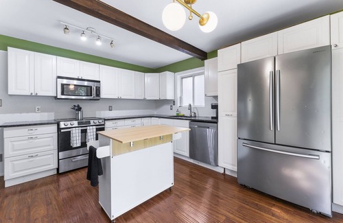 East Stroudsburg House | Stylish Cabin with Game Room