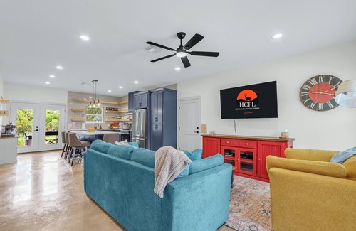 Granite Shoals Cabin | Stylish Casita w/Game Room, Near Lake LBJ Access