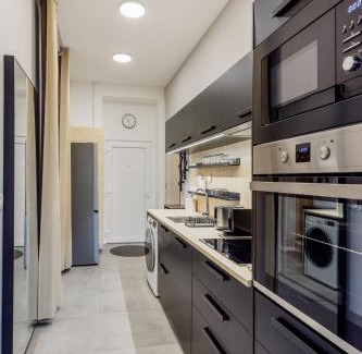 Corvin negyed Apartment | Stylish City Escape