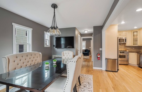 Plymouth House | Stylish, comfortable and clean home steps from DTP. Can not beat location!