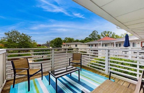 Douglas Condo | Stylish condo with well-equipped kitchen, pool, firepits, & gas fireplace