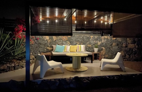 Tindaya House | Stylish Desert Oasis with great ocean and mountain views
