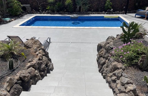Tindaya House | Stylish Desert Oasis with great ocean and mountain views