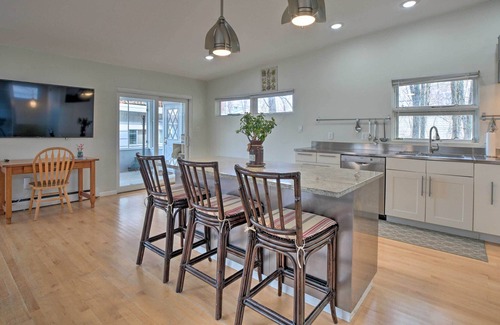 Miller Beach House | Stylish Escape w/ Elevated Deck - Walk to Beach!