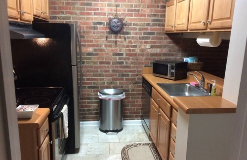 Durham Condo | Stylish Flat in DT Durham-Sep A/C-downtown walkable