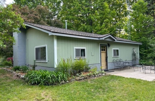 Ludington Cottage | Stylish Forest Cottage on 80 acres of private woodland