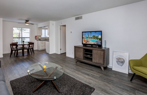Canyon View Estates Condo | Stylish & Hip condo just steps from the pool.