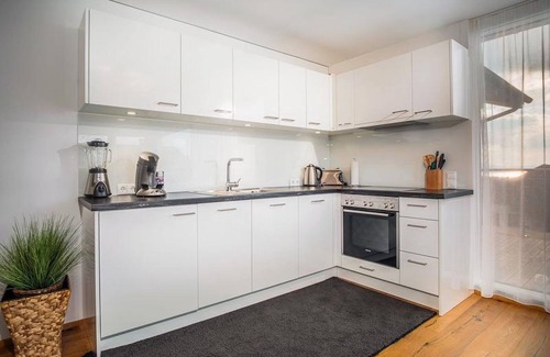 Hoerbranz Apartment | Stylish Holiday Apartment “Dreiländerblick” with Private Balcony & Wi-Fi