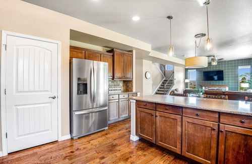 Flying Horse House | Stylish home with private hot tub & game room - dog-friendly