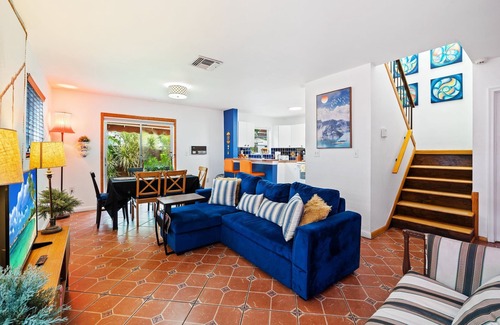 Coral Way House | Stylish House by Grove Central. Private Patio BBQ. 5mi Beach