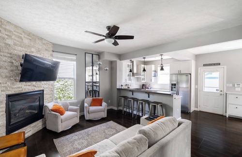 Fall Creek Place House | Stylish Indy Home with Hot Tub - Minutes from Downtown!