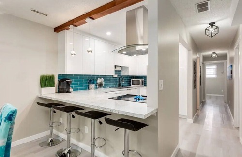 Montgomery House | Stylish Montgomery Gem: Spacious Comfort by the River with Easy Mountain Access