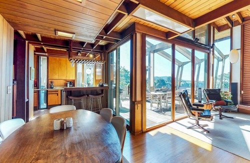 Elk House | Stylish Oceanfront Home with Stunning Bluff Views, Deck & Veranda - Near Beaches
