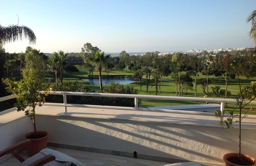 Nueva Andalucia Apartment | Stylish, quiet 3 bedroom flat with pool and views next to best beaches & golf.