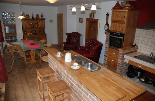 Stranny Apartment | Stylish renovated village farmhouse near Prague and close to a recreational lake