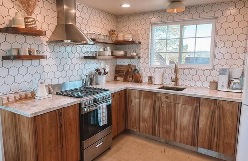 Yucca Valley House | Stylish Retreat on 5-Acres with Spa, Pool, Views · Flamingo Social Club