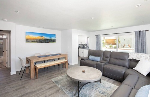 San Luis Obispo House | Stylish Retreat | Patio, Grill, Sleeps 7 w/Game Room