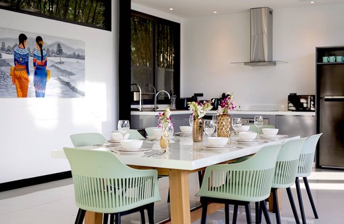 Ban Saiyuan Villa | Stylish Salt Pool Villa Sunset Garden 5