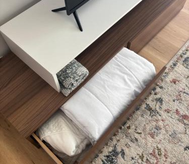Peterborough Apartment | Stylish Stay with King Bed, Mins to Hospital