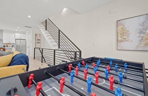 Charlotte House | Stylish Stay with Rooftop Views and Garage Access