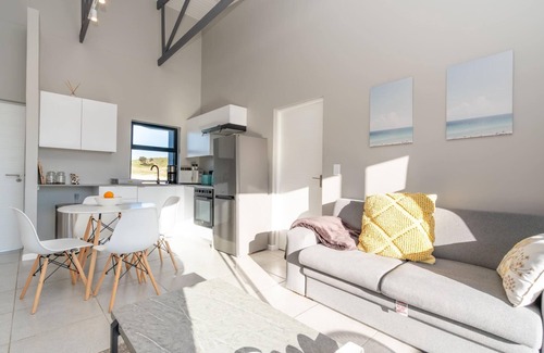 Mykonos Apartment | Stylish Urban Stay | Balcony | Braai Area