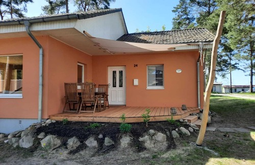 Plau am See House | Stylish vacation home on Lake Plau with rowing boat