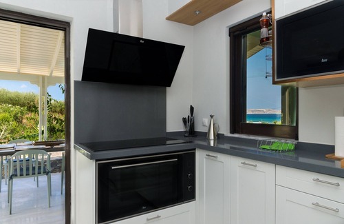 Ayia Fotia Villa | Stylish villa, private heated pool, large garden, sea view, en-suite bathrooms,